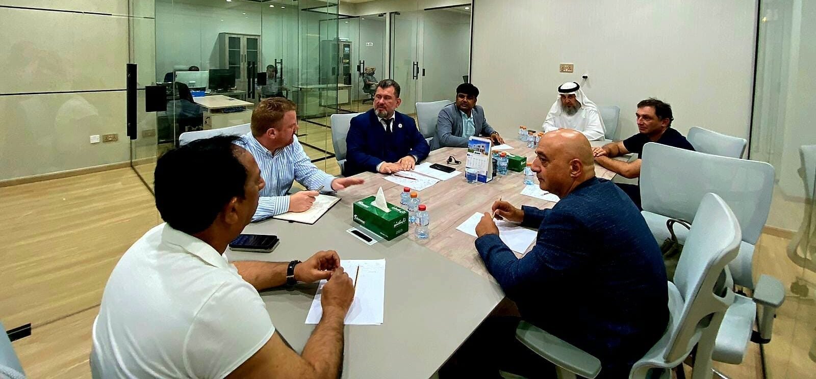 Официальный визит делегации BCAGC в Дубай.