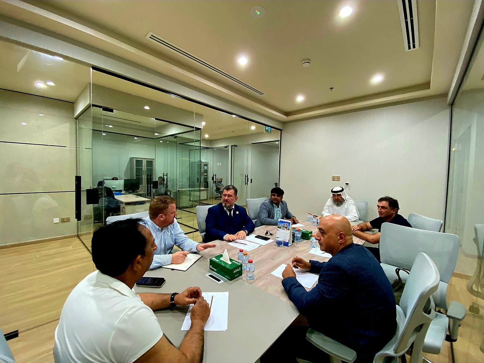 Official visit of BCAGC to Dubai