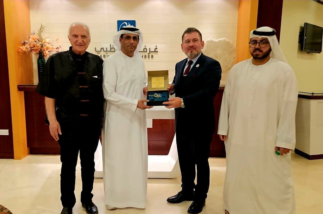 a meeting with Abu Dhabi Chamber of Commerce and Industry,